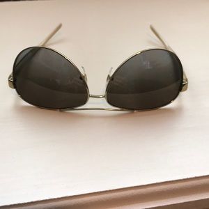 Ralph Lauren gold aviator sunglasses